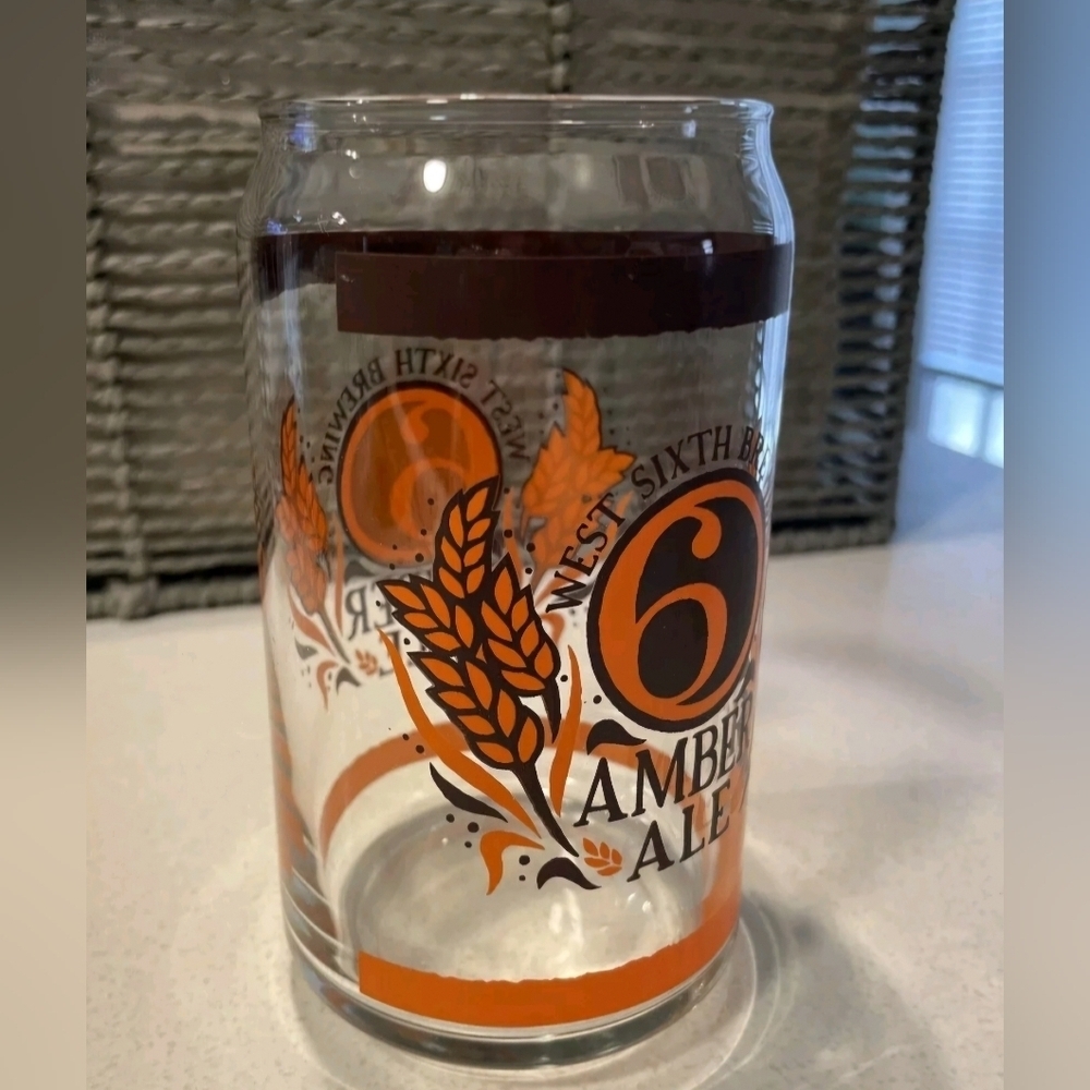West Sixth Brewing | Amber Ale & Mecican Style Lager Beer Glasses | Set Of 4 - Picture 14 of 15